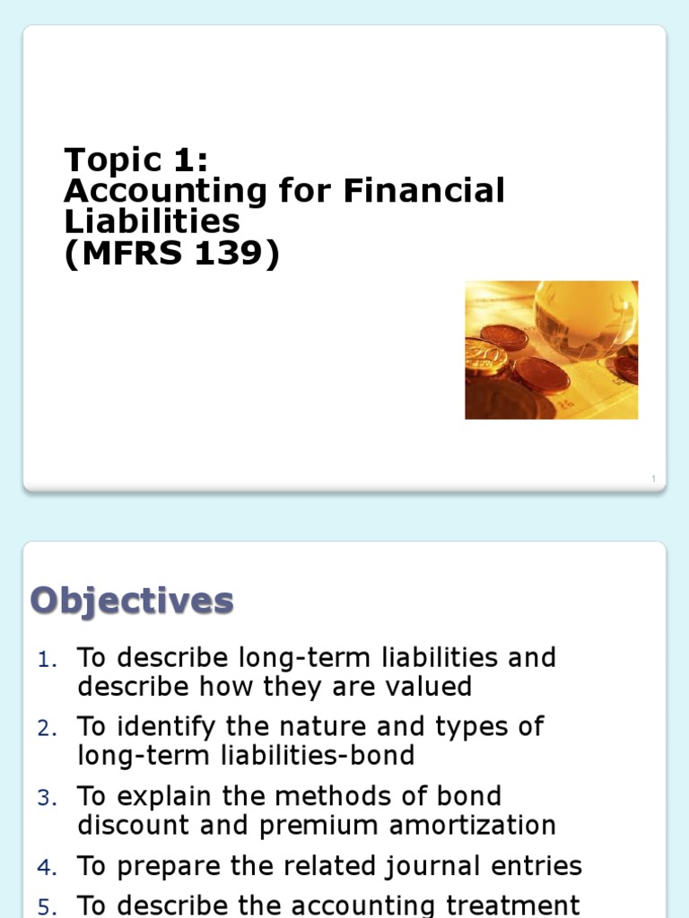 Accounting For Financial Liabilities | PDF | Bonds (Finance) | Interest