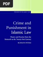 Crime Punishment Islamic Law