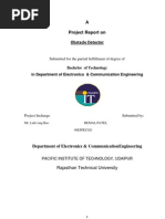 Download Project Report on Obstacel Detector Using 7404 by Hemal Patel SN143377152 doc pdf