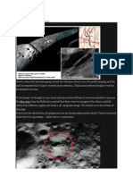 An Alien Space Ship On The Moon