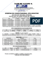 Lista de Precios Marzo 2009