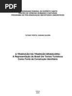 A Traducao Da Tradicao Brasileira