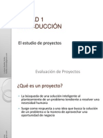 01 El Estudio de Proyectos