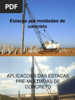 estacas pré moldadas