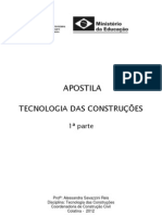 APOSTILA 1ªPARTE TEC CONST M1 2012