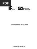 Conflitos pela água na Ásia e na Europa -Final-