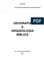 Geografia e Arqueologia Bíblica (SETEBRAE)