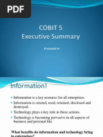 COBIT5-ExecSummary