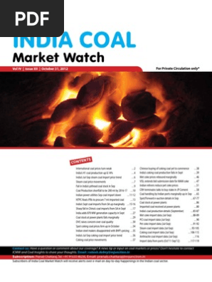 ICMW October 12 | PDF | Coal | Power Station