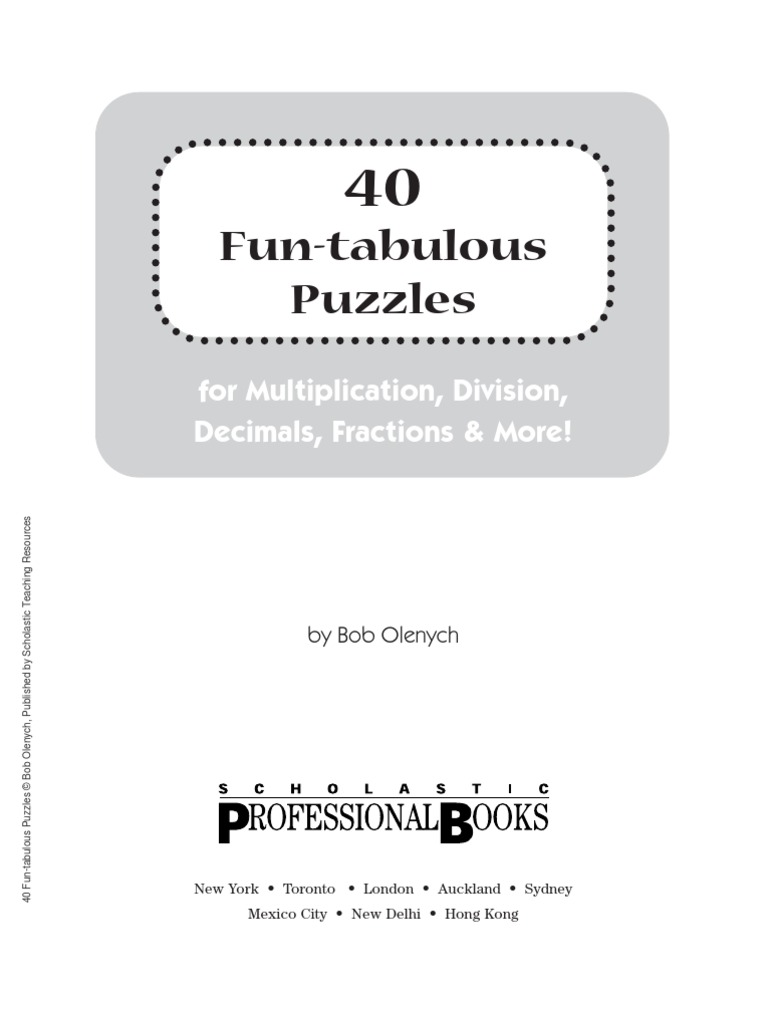 worksheet Math Worksheet Answers 100 answers to books never written math worksheet 40 fun tabulous puzzles fraction mathematics division
