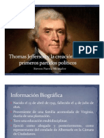 Unidad 4 Thomas Jefferson y La Creación de Los Partidos - Steven Puerta Monsalve