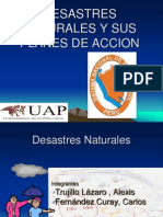 Desastres Naturales.