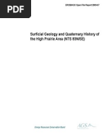 Download Surficial Geology and Quaternary History of the High Prairie Area Alberta NTS 83NSE OFR_2009_07 by Alberta Geological Survey SN14342112 doc pdf