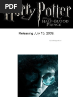 Download Harry Potter and the Half Blood Prince 2009 Film by Eskay SN14342153 doc pdf