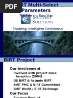 Download BIRT Multi Select Parameters by Scott Rosenbaum SN14342488 doc pdf