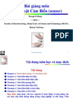 Bài giảng kỹ thuật cảm biến phần 2: Khái niệm chung về cảm biến