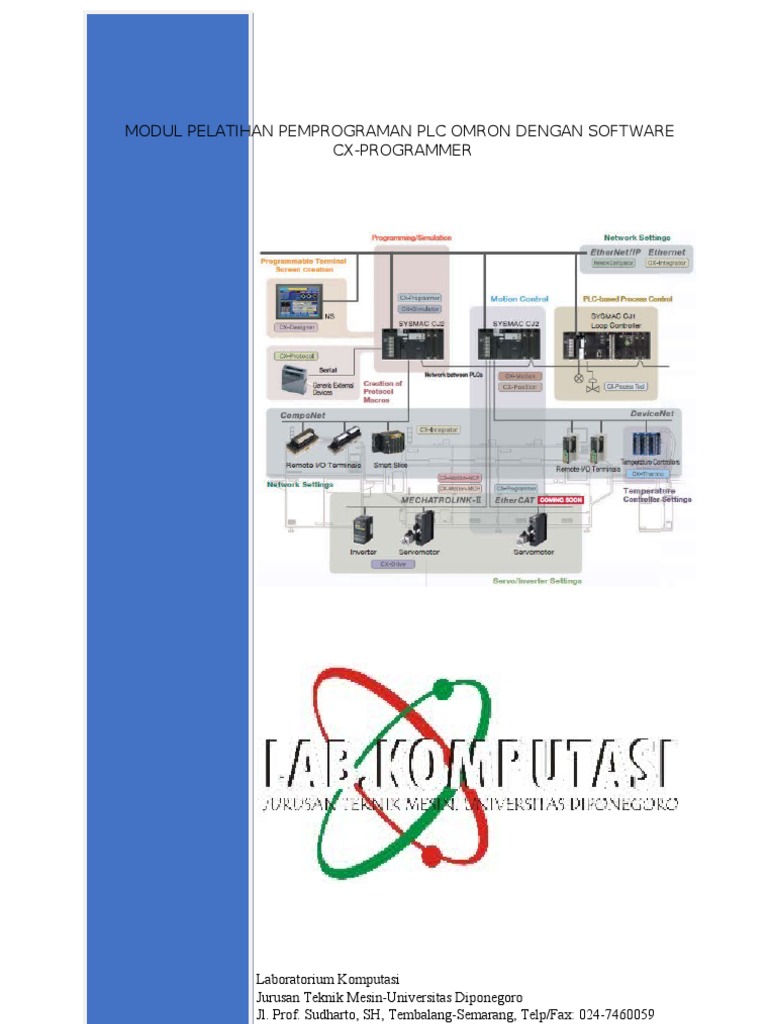 Modul Pelatihan PLC Omron CX-Programmer | PDF | Komputer | Teknologi ...