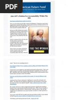 American Future Fund Lois Lerner IRS Petition