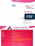 Download Axis Bank Ppt by C S Akshay Goyal SN143440702 doc pdf