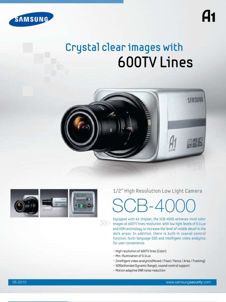 Scb 4000 Data Sheet Pdf Display Resolution Video
