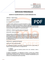 Uruguay - Iva Servicios Personales
