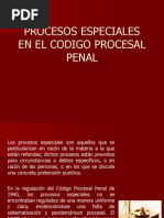 Procesos Especiales en El Ncpp