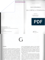 Gênero - Definição Dicionário Crítica Feminista