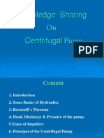 Knowledge Sharing On Centrifugal Pump
