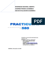 Practicum II 580 (Una)