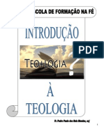 INTRODUÇÃO A TEOLOGIA