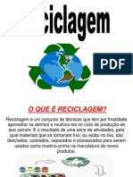 Trabalho de Reciclagem