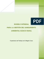 Modelo Integral Para El Saneamiento Ambiental Basico Rural(Bajado de Internet)