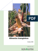 Informe Alimentos Transgenicos