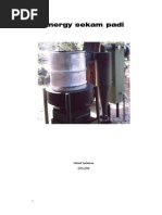 Pemanfaatan Limbah Sekam Padi Menjadi Arang Pemanfaatan Limbah Sekam Padi Menjadi Arang