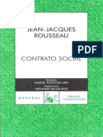 Rousseau Jaqcues - Contrato Social
