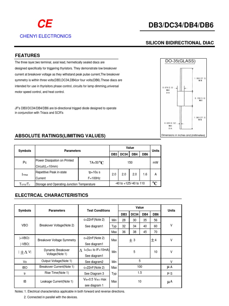 Diac 193311 - DS | PDF
