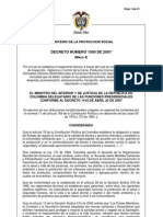 Decreto_1500_2007 Control de La Carne