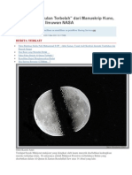 Bukti Ilmiah “Bulan Terbelah” dari Manuskrip Kuno, Raja India, dan Ilmuwan NASA