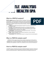 Pestle Analysis of Health Spa