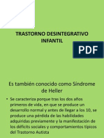 Trastorno Desintegrativo Infantil y Rett