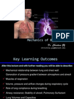 Lecture 19 - Respiration 2 - Mechanics of Breathing