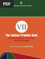 Download The Contest Problem Book VII American Mathematics Competitions 1995 2000 by kodalidhana SN143537643 doc pdf