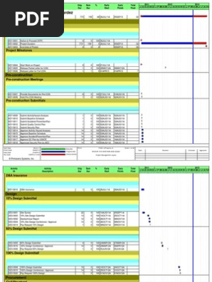 Updated Project Schedule