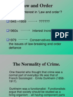 The Normality of Crime