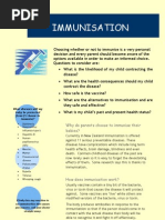 immunisation handout