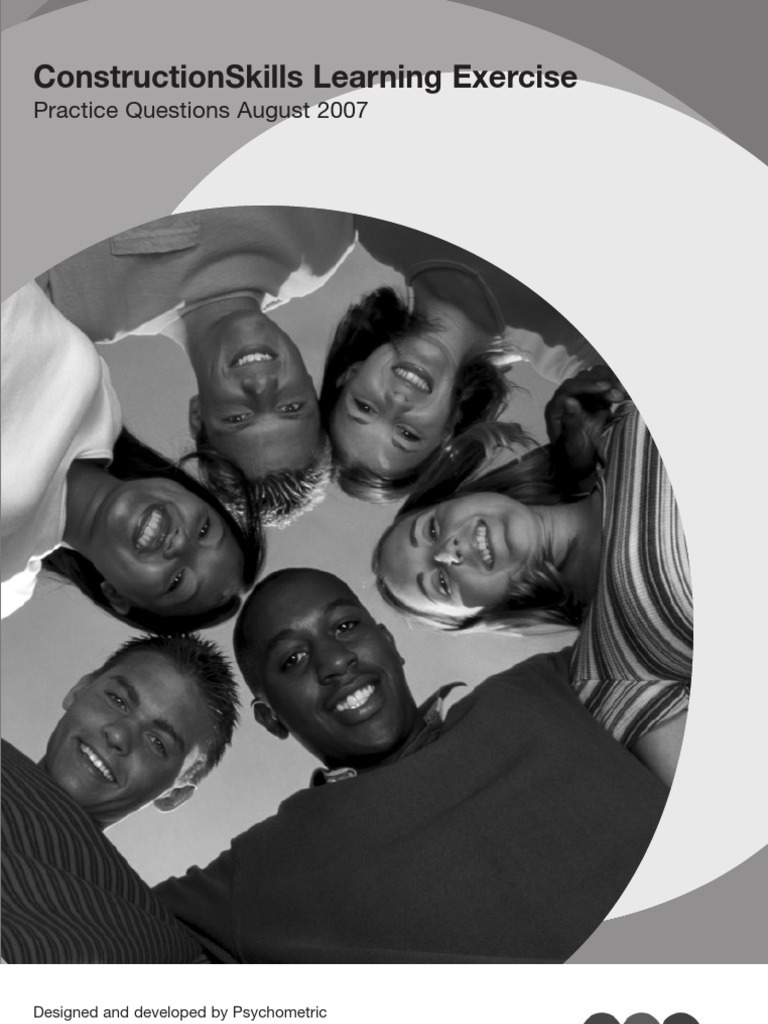 Construction Skills Learning Exercise | PDF | Window | Roof