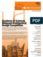 Academy of Sciences Malaysia Architectural Design Competition Winners