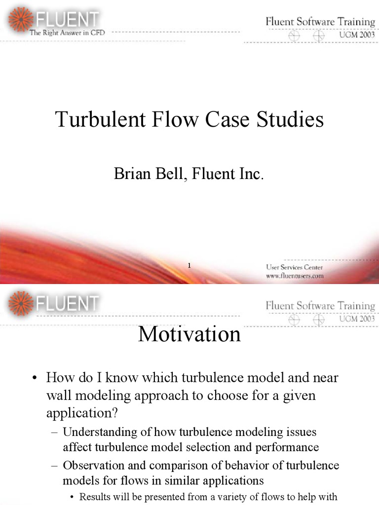 Turbulence Model Selection Insights | PDF | Computational Fluid ...