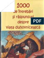 1000 de Intrebari Si Raspunsuri Despre Viata Duhovniceasca(1)