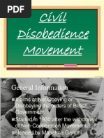 Civil Disobedience Movement